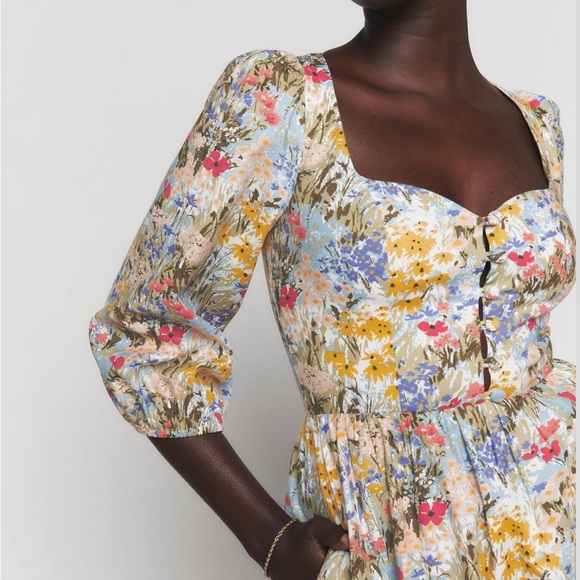 Madden Dress in Countryside Pattern - Reformation - Picture 2 of 6